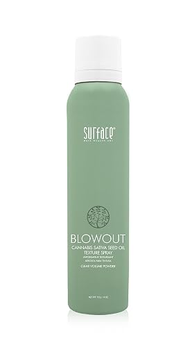 SURFACE Hair Blowout Hair Texture Spray for Women and Men, 4 oz - Heat Protecting, Volumizing Spray Lychee and Maracuja Oil - Premium Blowout Hair Beauty & Personal Care SURFACE