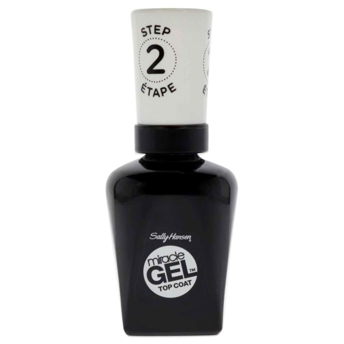Sally Hansen Miracle Gel Nail Polish 100 Top Coat, 0.5 Fl Oz (Packaging May Vary)