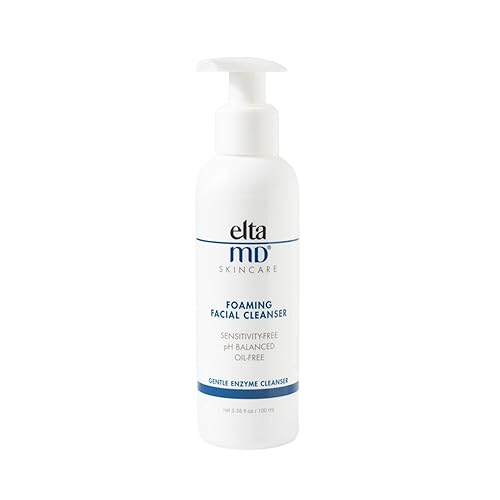EltaMD Foaming Facial Cleanser Face Wash, Gentle Foaming Face Wash and Makeup Remover, Oil Free, 3.38 oz Pump Beauty & Personal Care EltaMD