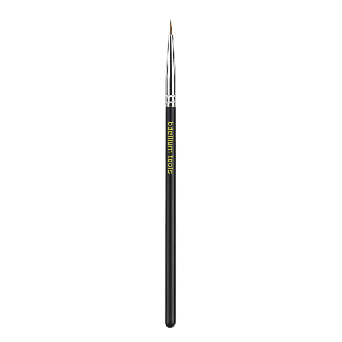 Bdellium Tools Professional Makeup Brush - Maestro Series 706 Fine Point Eyeliner - With Soft Synthetic Fibers, For Lining the Eyes (Black, 1pc)
