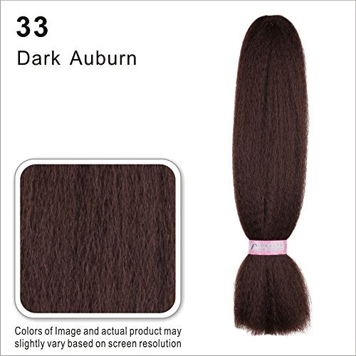Vivica A Fox Hair Collection HKBK16-V Human Hair Afro Curl Kinky Bulk Extension, 33, 5.8 Ounce
