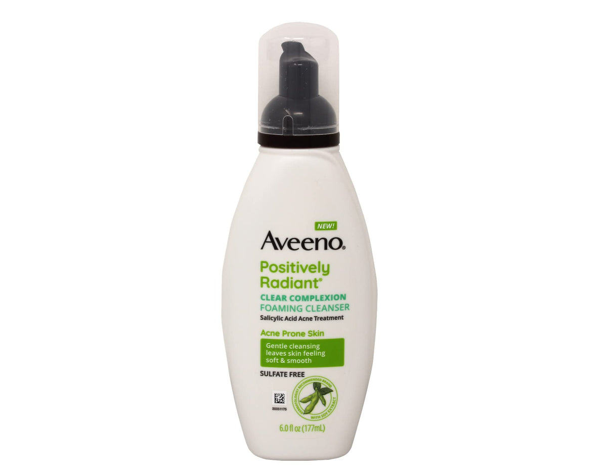Aveeno Active Naturals Clear Complexion Foaming Cleanser 6 OZ (PACK OF 2) Beauty & Personal Care Aveeno