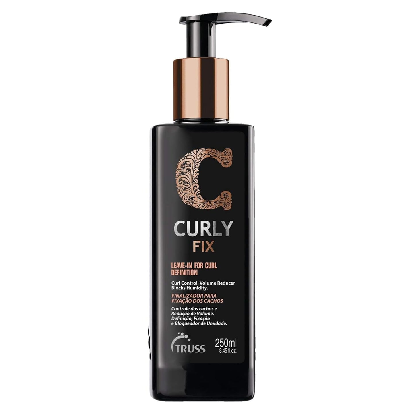 Truss Curly Fix - Leave-in Curl Defining Cream - Medium Hold, Controls Frizz and Reduces Volume for Defined Curls All Day Beauty & Personal Care TRUSS