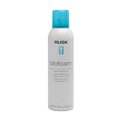 RUSK Designer Collection Blofoam Extreme Texture and Root Lifter, Spray-On Texturizing Foam, 8.8 oz Beauty & Personal Care RUSK