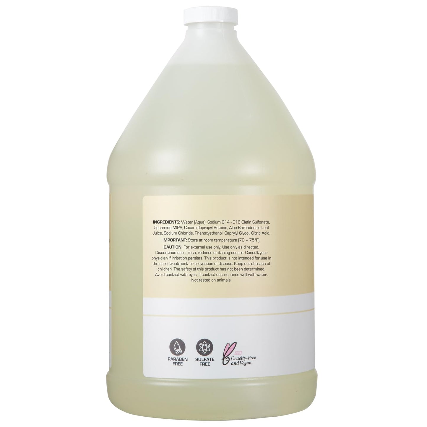 Ginger Lily Farms Club & Fitness Conditioning Liquid Hand Soap Refill, 100% Vegan & Cruelty-Free, Fragrance Free, 1 Gallon (Pack of 4) Beauty & Personal Care Ginger Lily Farms