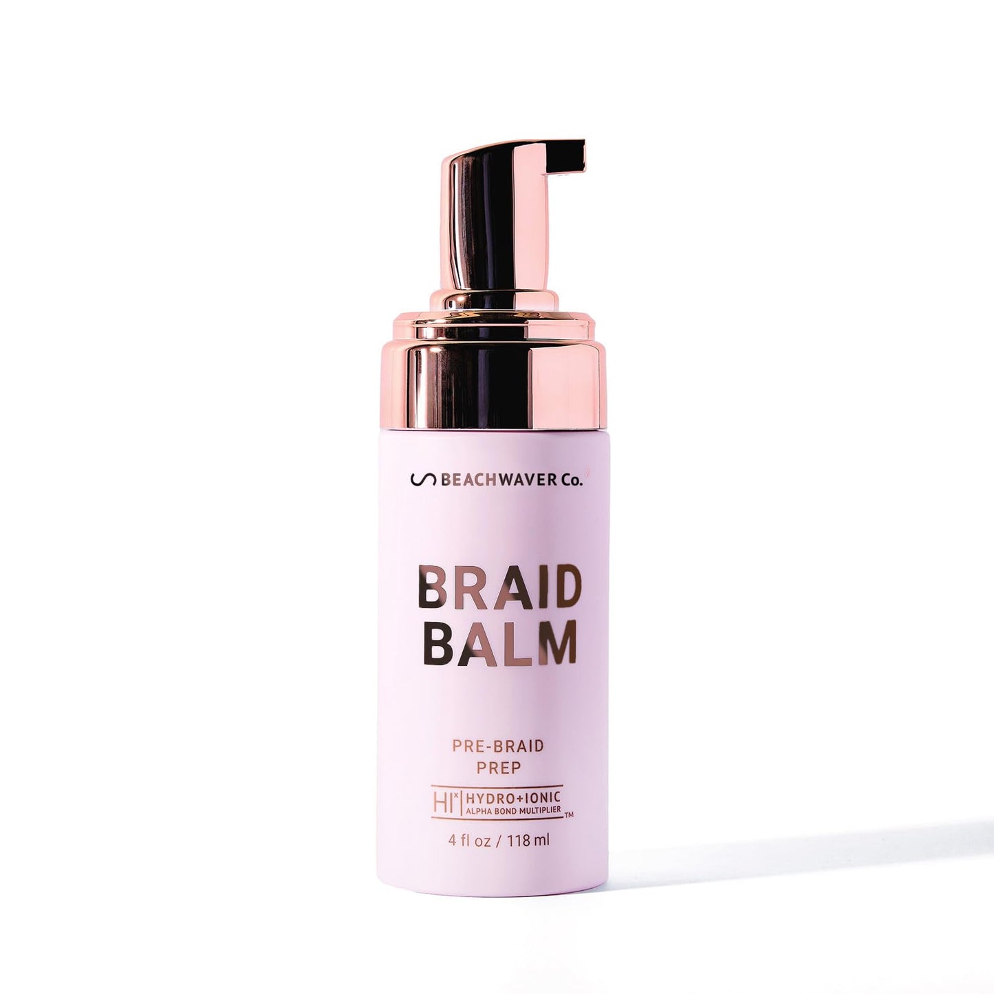 The Beachwaver Co. Braid Balm Pre-Braid Prep - Full Size (4 Fl Oz) | Frizz-Taming Primer Foam | Strengthen and Reduce Flyaways w/HiX Vegan Bond Beauty & Personal Care The Beachwaver Co.