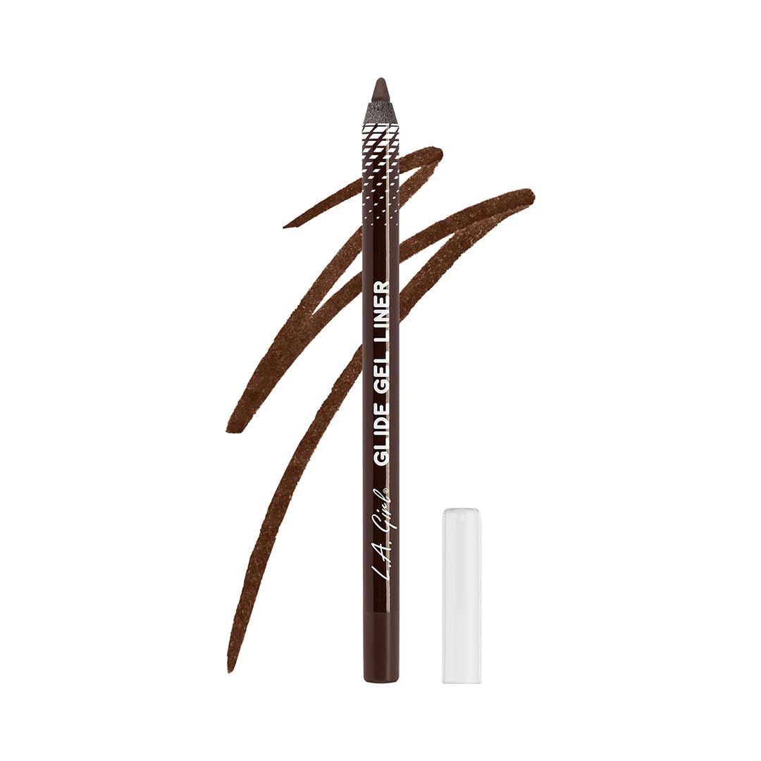 L.A. Girl L.A. Girl Glide Gel Liner® Pencil, Dark Brown GP633 Beauty & Personal Care L.A. Girl