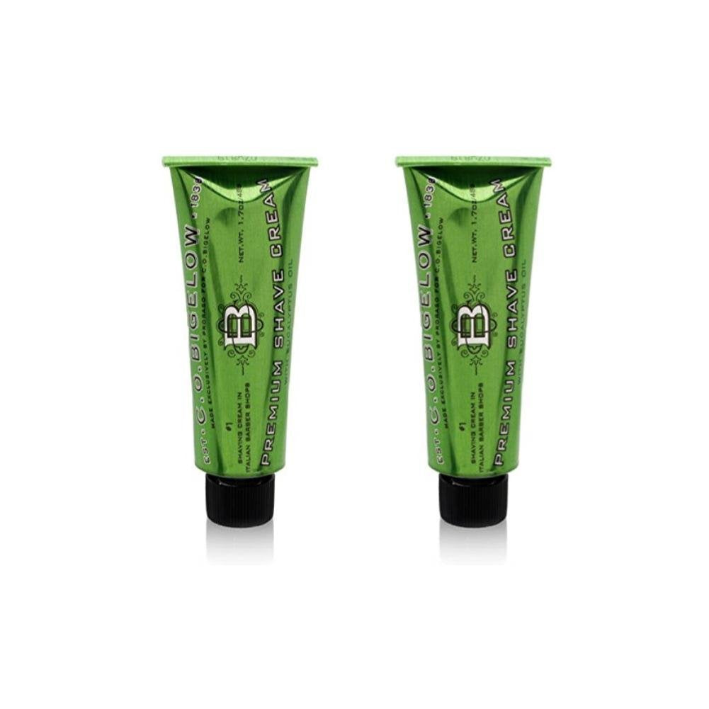 C.O.Bigelow Premium Shaving Cream 1.7 oz (Pack of 2) Beauty and Personal Care C. O. Bigelow