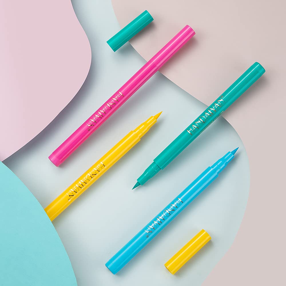 BestLand 12 Colors Matte Liquid Eyeliner Set Rainbow Colorful Neon Eyeliner Pencil Pigmented Waterproof Smudgeproof Long Lasting Gel Eye Liner Beauty and Personal Care BestLand
