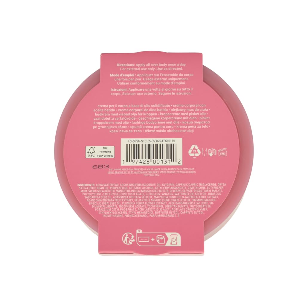Whipped Oil Body Cream with Tropical Oils and Shea Butter by Fenty Skin