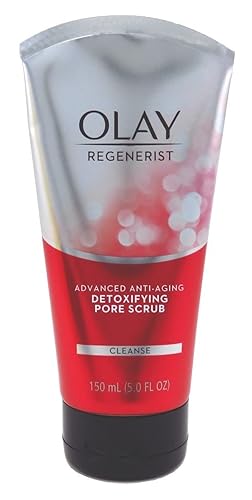 Olay Regenerist Detoxifying Pore Scrub 5 Ounce Tube (150ml) (6 Pack)6 Beauty & Personal Care Olay