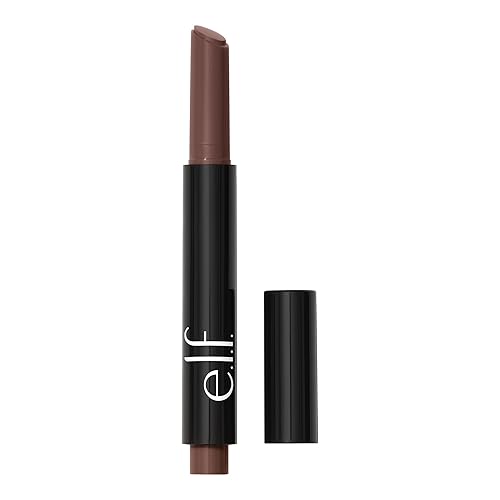 e.l.f. Pout Clout Lip Plumping Pen, Nourishing Lip Balm For Sheer Color & Shine, Plumps & Moisturizes, Vegan , Bust A Mauve Beauty & Personal Care e.l.f.