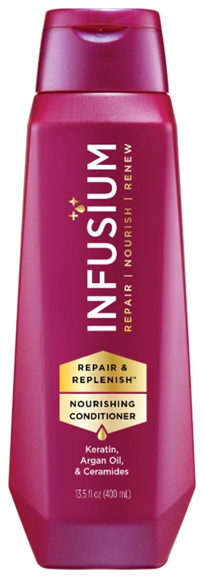 Infusium Repair and Replenish Nourishing Conditioner - Hair Conditioner with Keratin, Argan Oil, and Ceramides - Suitable for All Hair Types - 13.5 oz Beauty & Personal Care Infusium