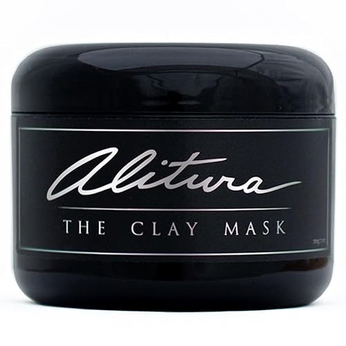 Alitura Clay Face Mask - Exfoliating, Hydrating & Anti-Aging Facial Mask with Vitamin C & Pearl Powder - Pore Cleansing Face Mask for Acne, Blackheads Beauty & Personal Care Alitura