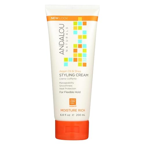 Styling Cream, Argan Oil & Shea, Moisture Rich, 6.8 oz by Andalou Naturals Beauty & Personal Care Andalou Naturals