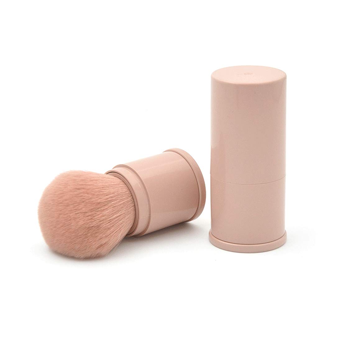 RN BEAUTY Retractable Powder Brushes Foundation Brush Blush Brush Bronzer Brush Face Blender Brush Professional Mineral Blending Buffing Kabuki Makeup Beauty & Personal Care RN BEAUTY