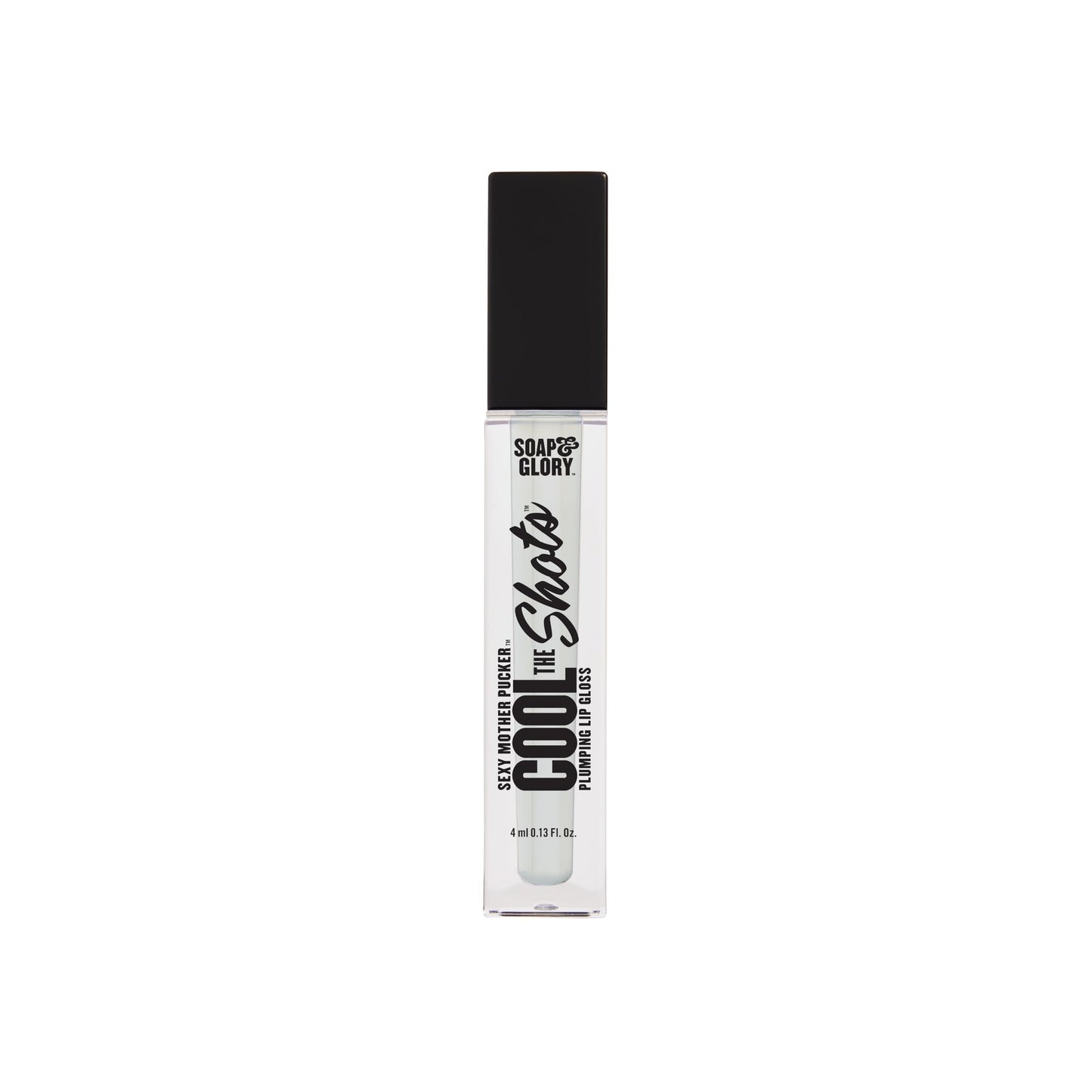Soap & Glory SMP Cool The Shots Plumping Lip Gloss - Hydrating & Cooling Lip Plumper - Infused with Menthol & Vitamin E - High Shine, Glossy Finish Beauty and Personal Care Soap & Glory