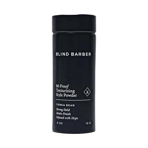 Blind Barber 80 Proof Texturizing Powder - Hair Styling Texture Powder for Men - Builds Weightless Volume - Matte Finish - Medium-to-Strong Hold Hair Beauty & Personal Care Blind Barber