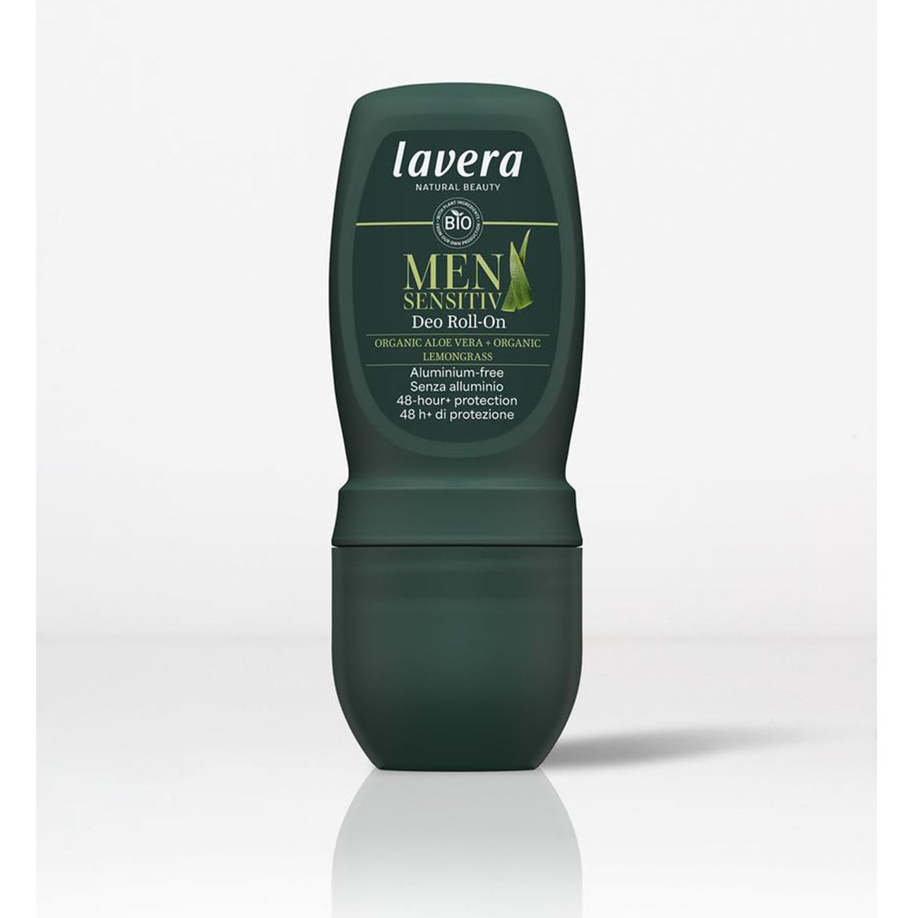 lavera Men sensitiv Deo Roll-On - 48 h protection - without aluminium - reliable during sports - vegan - natural cosmetics - 50 ml' Beauty and Personal Care lavera