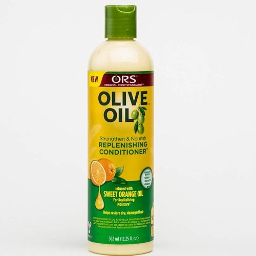 ORS Olive Oil Strengthen & Nourish Replenishing Conditioner infused with Sweet Orange Oil for Revitalizing Moisture 12.25 Ounce (Pack of 3) Beauty & Personal Care ORS