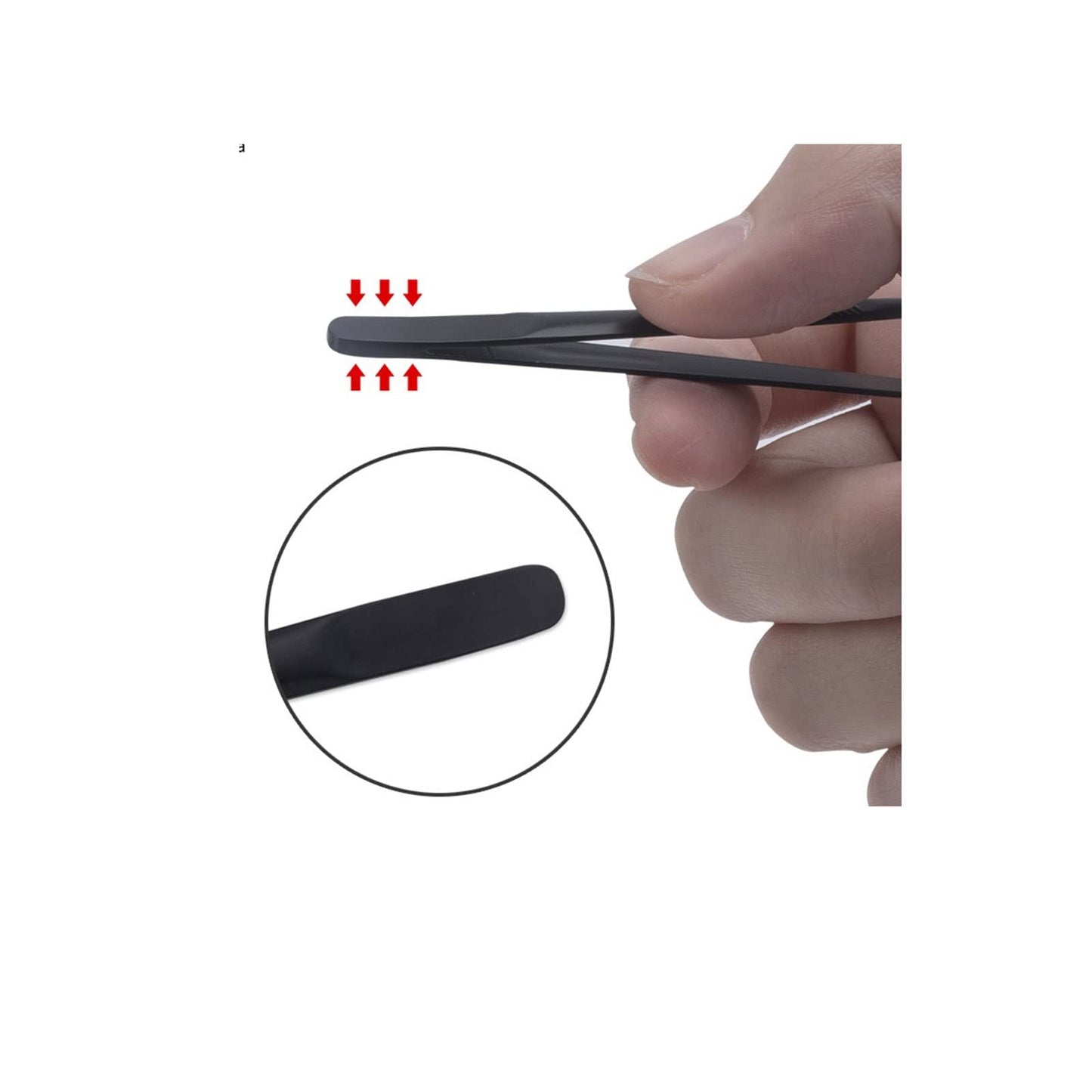 MENGKK Tweezers Stainless Steel Eyebrow Tweezer Oblique Pliers Pull Eyebrow Forceps Moustache Pull Beauty Makeup Tools Hair Removal Eyebrow Clip Beauty and Personal Care MENGKK