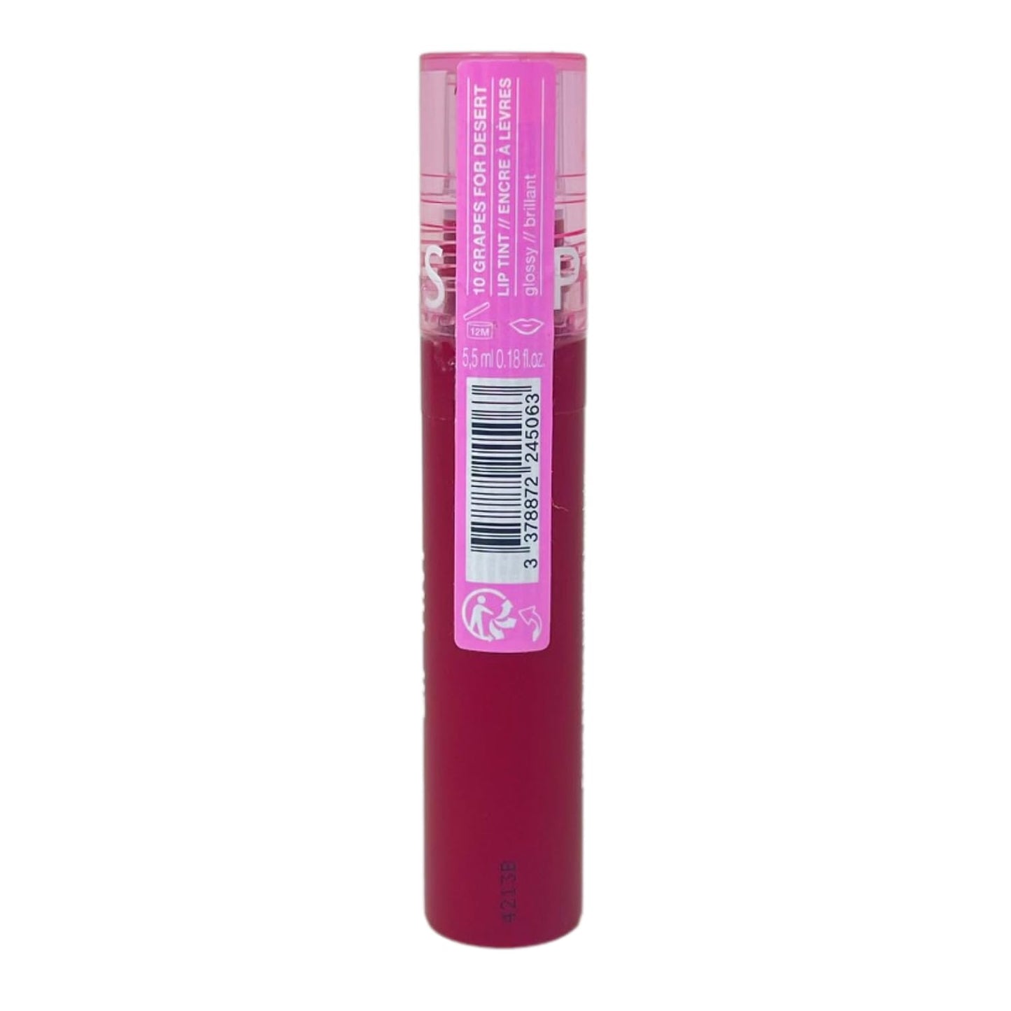 SEPHORA Collection Totally Juicy Lip Tint - 10 Grapes for Dessert (bright burgundy) - 5.5 mL / 0.18 fl oz Beauty & Personal Care SEPHORA