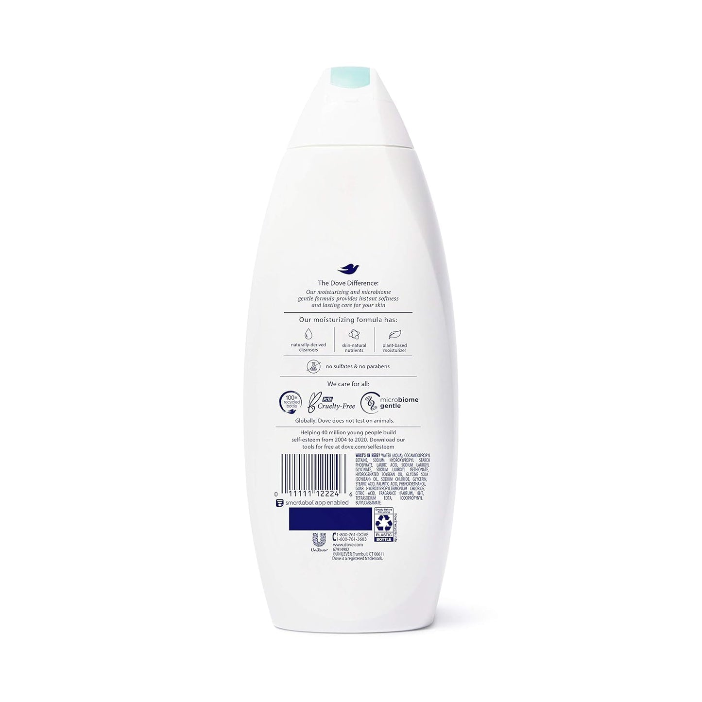 Dove Body Wash Sensitive Skin Unscented 22 Ounce (650ml) (2 Pack) Beauty & Personal Care Dove