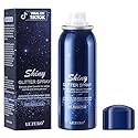 Lezero Body Glitter Spray, Temporary Shiny Hairspray for Face, Hair, Clothing, Long Lasting Quick-Drying Shimmer Mist for St. Patrick's Day, Music Beauty & Personal Care Lezero
