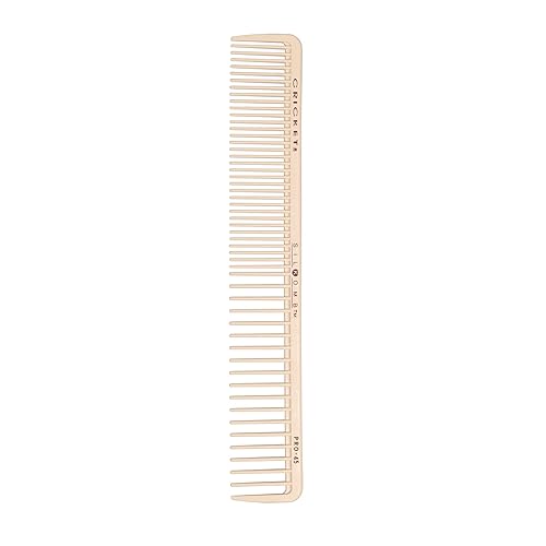 Cricket Silkomb Pro-45 All Purpose Professional Hair Stylist Comb - Japanese Made, Silicone Injected, Dual Tooth Patterns for Detangling, Cutting Beauty & Personal Care Cricket