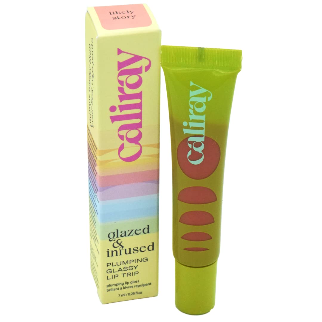 caliray Glazed and Infused No Burn Plumping Lip Gloss Likely Story Beauty & Personal Care caliray