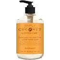 Olivia Care Liquid Hand Soap Mandarin & Coconut. All Natural- Cleansing, Germ-Fighting, Moisturizing Hand Wash for Kitchen & Bathroom - Gentle, Mild Beauty & Personal Care Olivia Care