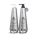 Inova Professional Silk Keratin Shampoo & Conditioner Set - Smooth Protection Sulfate-Free Shampoo & Smooth Hydration Conditioner (27 Oz), grey Beauty & Personal Care Inova Professional