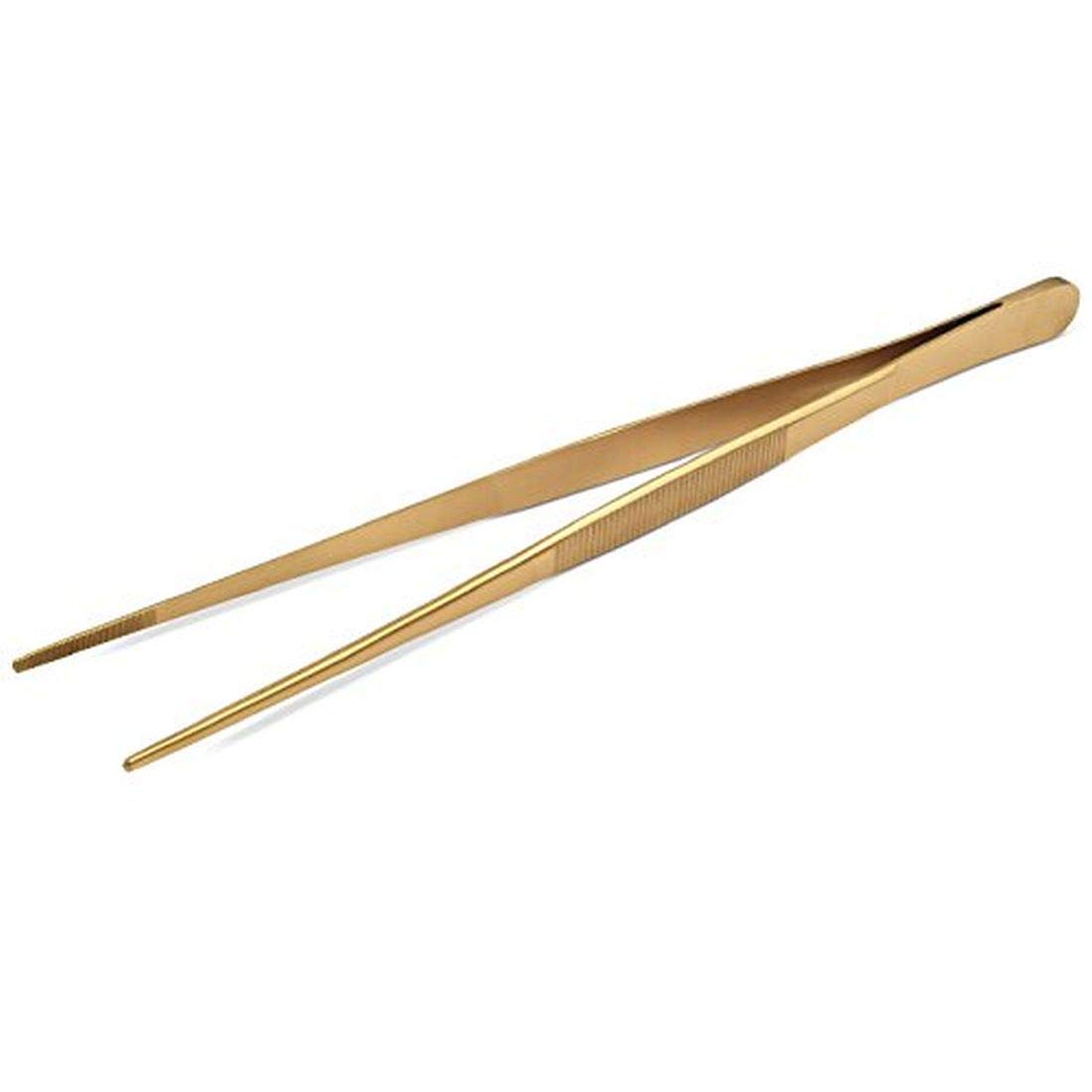 JB Prince Gold Straight Tip Tweezer 10 inches Beauty & Personal Care JB Prince