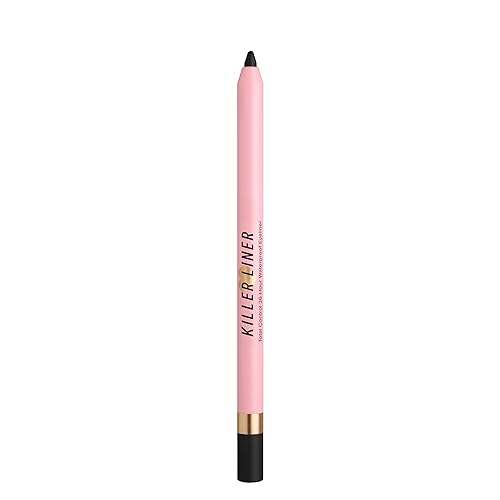 Too Faced Killer Liner 36-Hour Gel Eyeliner Pencil | Long Lasting, Waterproof, Non-Flaking Eyeliner Pencil, 0.04 Ounce, Black Beauty & Personal Care Too Faced