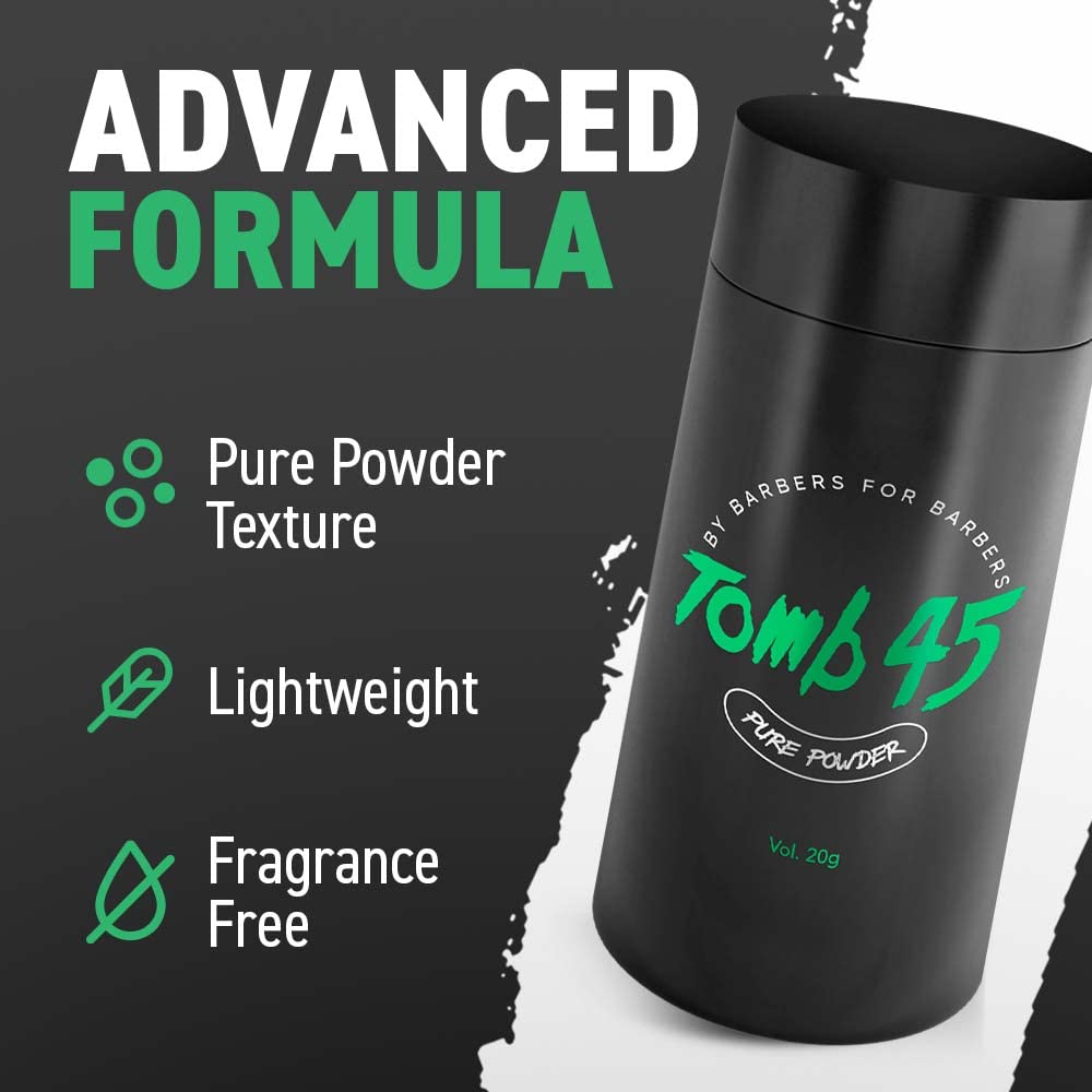 Tomb45 Pure Powder for Hair Styling, Texturizing & Volumizing Powder with Natural Matte Finish Beauty & Personal Care Tomb 45