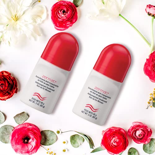 Zermat, Deodorant for Women, Senzuel Passion, Roll-On 24 h Antiperspirant, Floral and Warm Scent 3 Oz. Beauty and Personal Care Zermat