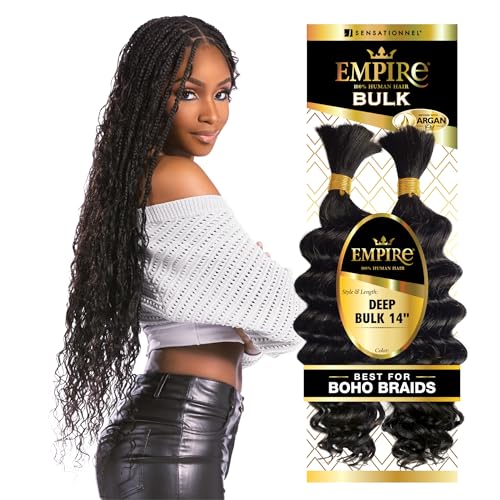 Sensationnel Empire Bulk Braiding-Deep,1 pack 14 inch, 613 BLONDE