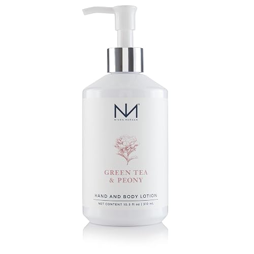 Niven Morgan Green Tea & Peony Hand and Body Lotion 10.5 Fl.oz Beauty & Personal Care Niven Morgan