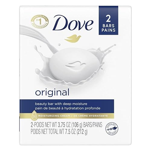 DOVE Beauty Bar White 4 oz, 2 Bar Beauty & Personal Care Dove