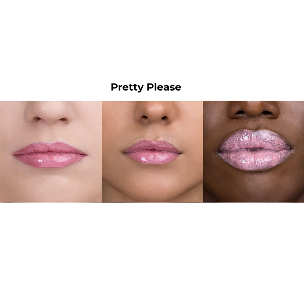 Rinna Beauty Icon Collection - Lip Gloss - Pretty Please - Tinted, Hydrating, Long-Lasting - High Pigment and Shine, Vegan, No Parabens, Clean Makeup, Beauty & Personal Care Rinna Beauty