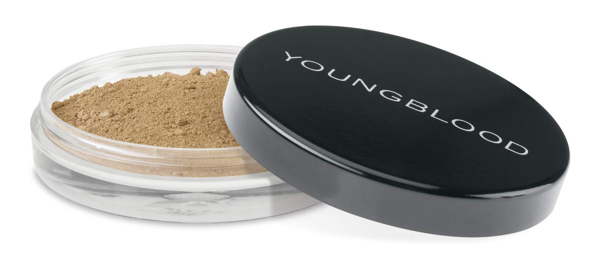 Youngblood Clean Luxury Cosmetics Natural Loose Mineral Foundation, Fawn | Loose Face Powder Foundation Mineral Illuminating Full Coverage Oil Control
