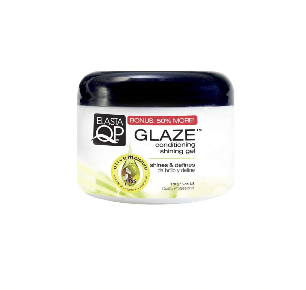 Elasta QP Glaze Maximum Hold Conditioning Shining Gel, 6 Oz, Pack of 3 Beauty & Personal Care ELASTA QP