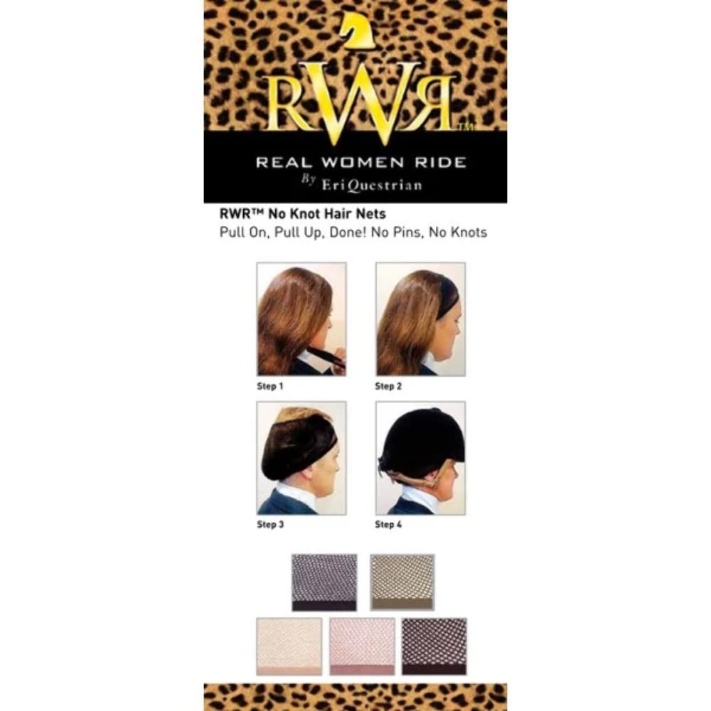 No Knot Hair Net Medium Brown