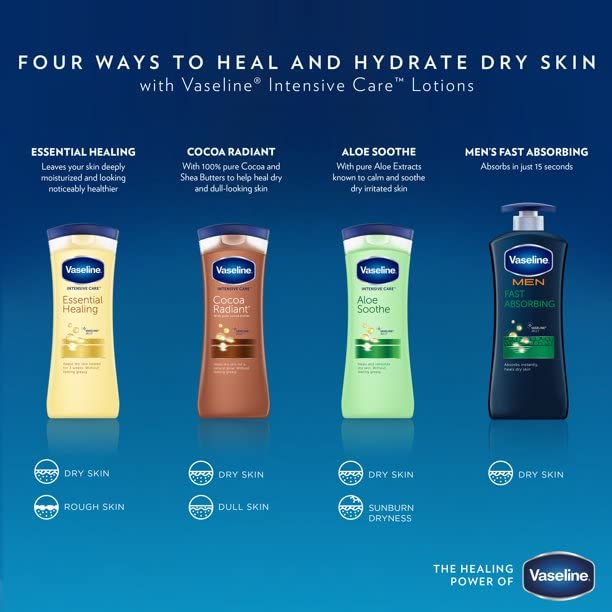 Vaseline Total Moisture Aloe Fresh Lotion Beauty & Personal Care Vaseline