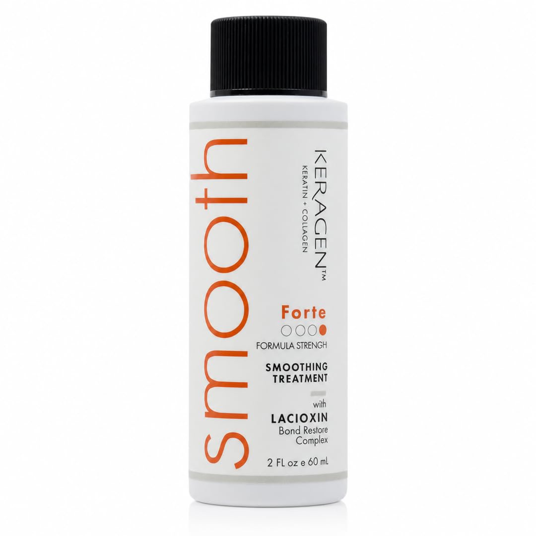 KERAGEN Professional Keratin Smoothing Hair Treatment, Frizz Control 2 oz