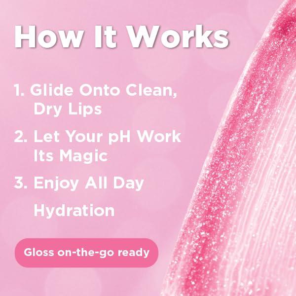 LIVAURA Shimmer Lip Gloss pH Activated, Glitter Lip Gloss for Women, Glossy, Shiny, Sparkly LipGloss, High-Shine Glittery Lipstick, Glimmer Sparkle Beauty & Personal Care LIVAURA