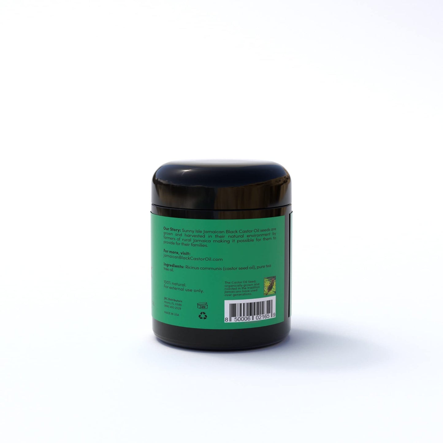 Sunny Isle Jamaican Black Castor Oil Pure Butter infused with Tea Tree Oil 4oz Beauty & Personal Care Sunny Isle