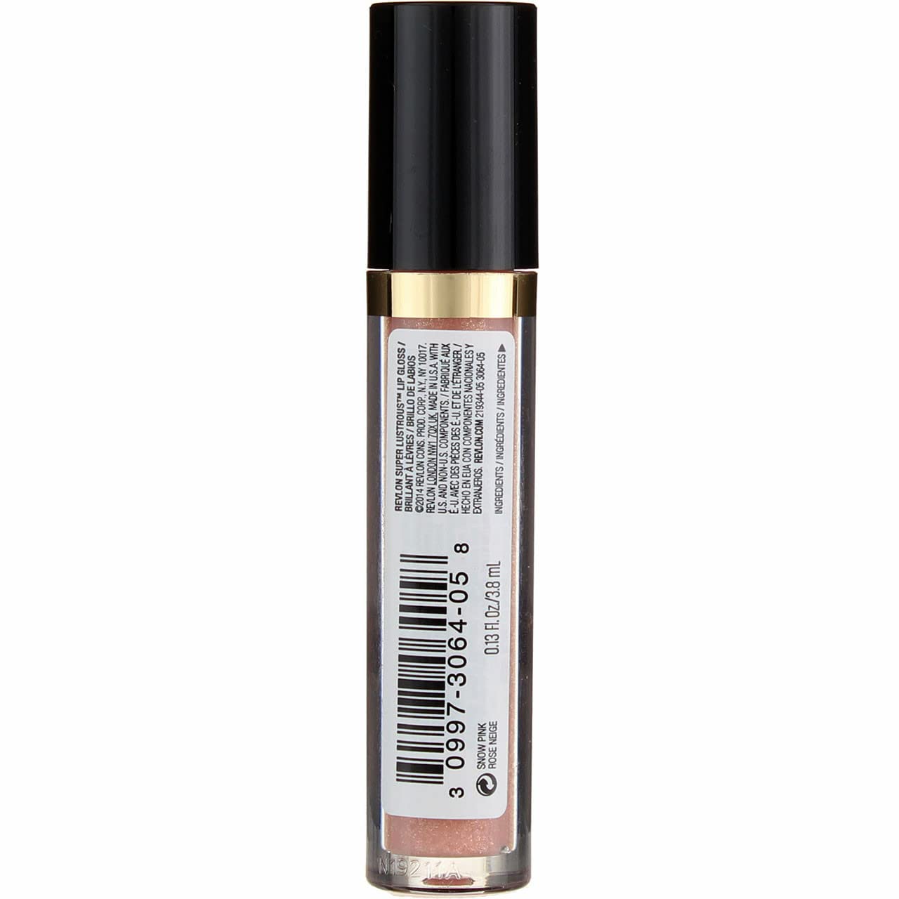 Revlon Super Lustrous Lip Gloss, Snow Pink .13 oz (Pack of 2) Beauty & Personal Care REVLON