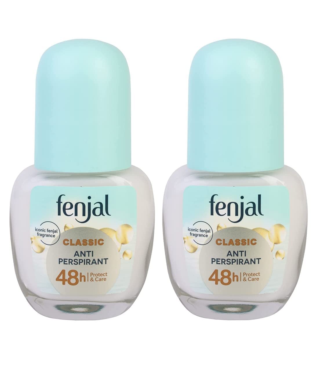 KHALI Organic Care Fenjal Crème Deodorant Roll-On 50ml (Pack of 2) Beauty and Personal Care KHALI