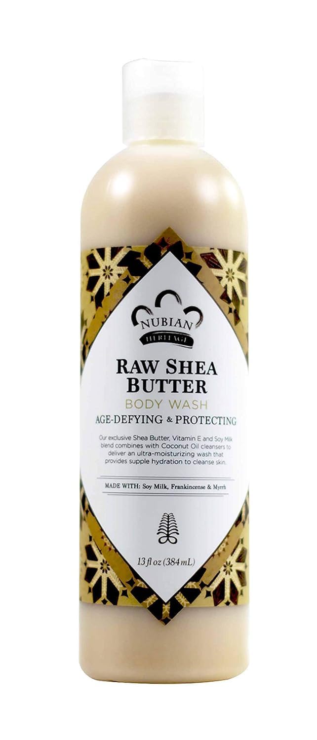 Raw Shea Butter Body Wash 13 Ounces Beauty & Personal Care Nubian Heritage
